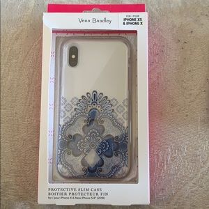 vera bradley iphone x/xs case